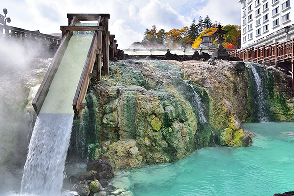 草津温泉 湯畑(草津町)